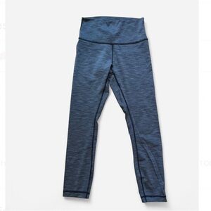 Lululemon Wunder Under Grey Leggings Sz 6